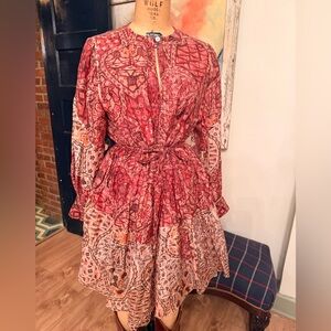 Chufy Femi Mini Dress in Cairo Red